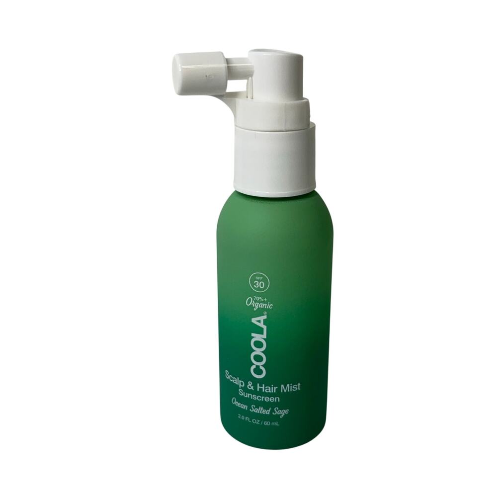 COOLA Scalp & Hair Mist Sunscreen SPF 30 Cica + Monoi Oil 2 oz EXP 8/27